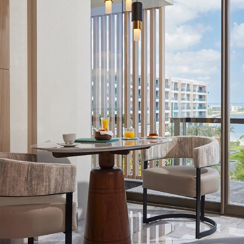 Luxury 5-Star Hotel Table Chair Set