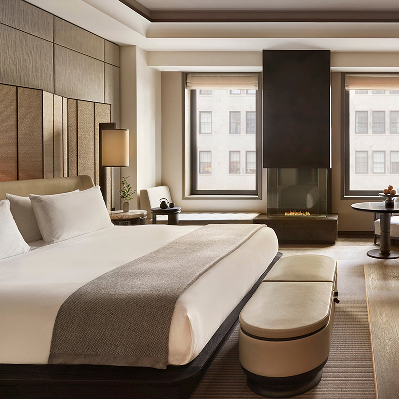 Star Hotel Furniture Bedroom King Size Bed