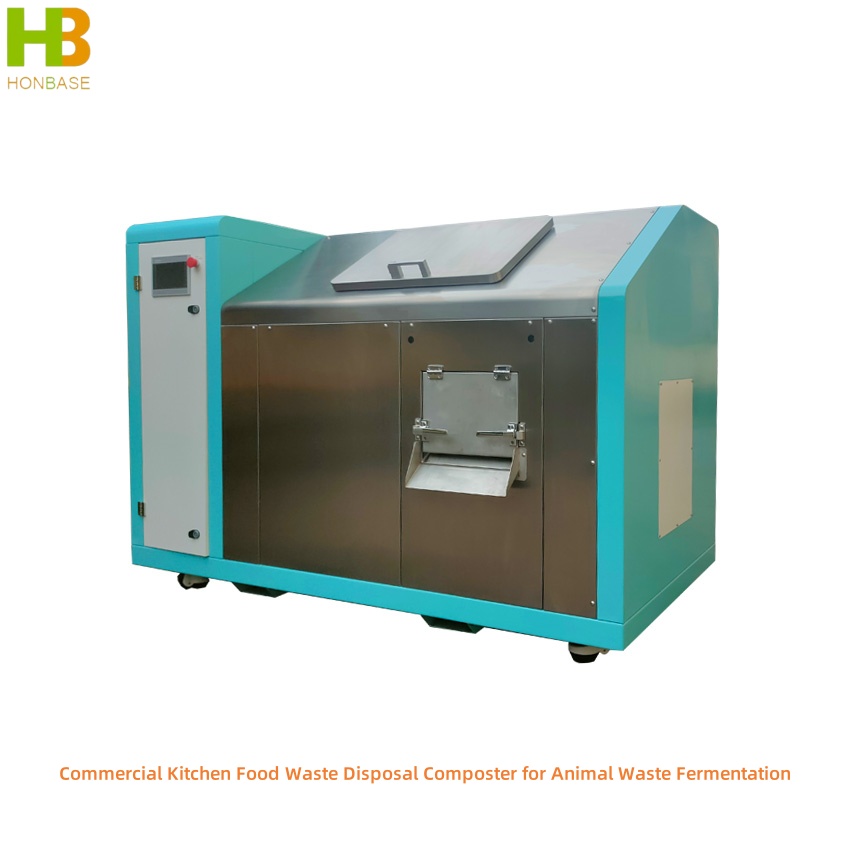 Commercial Kitchen Food Waste Disposal Composter for Animal Waste Fermentation