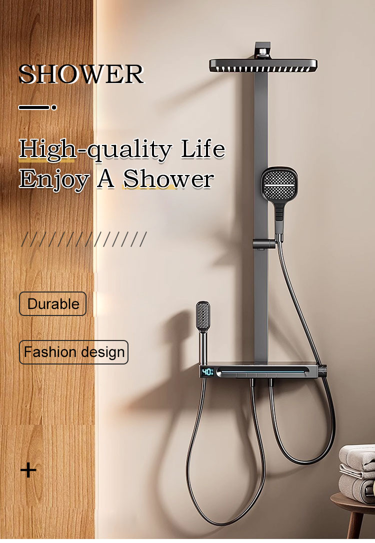 Hot and Cold Mixer Shower System