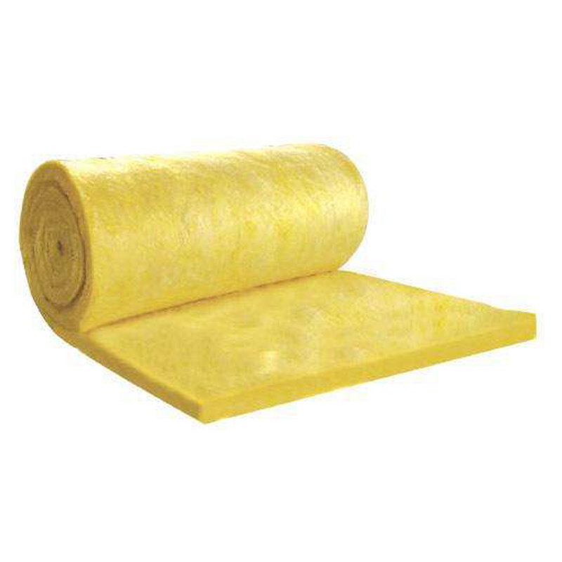 Strong Moisture Resistance Glass Wool Blanket for HVAC Insulation