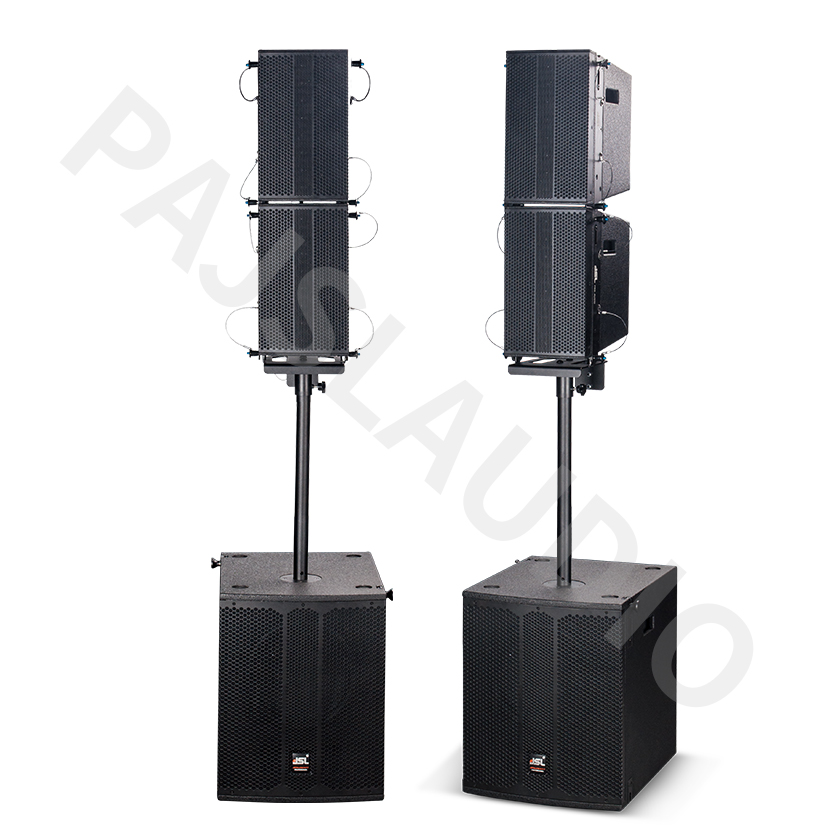 JSL Professional Active speaker Line array System with FIR DSP inside Active 12 inch subwoofer and Full range speaker -K1K2