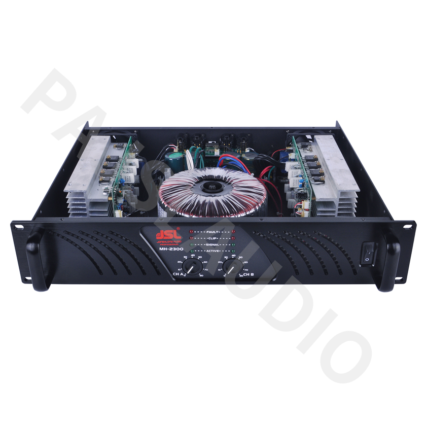 JSL Professional Power Amplifier MH series Big Power 2000W MH-2300