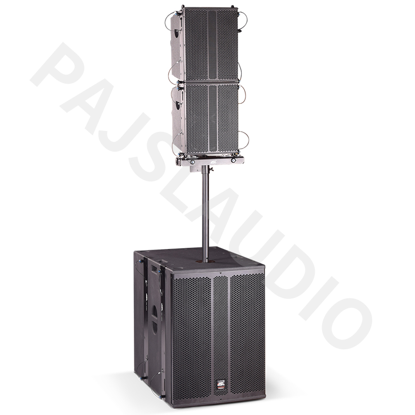 JSL Professional Active speaker Line array System with FIR DSP inside Active 18 inch subwoofer and Full range speaker -K6K7