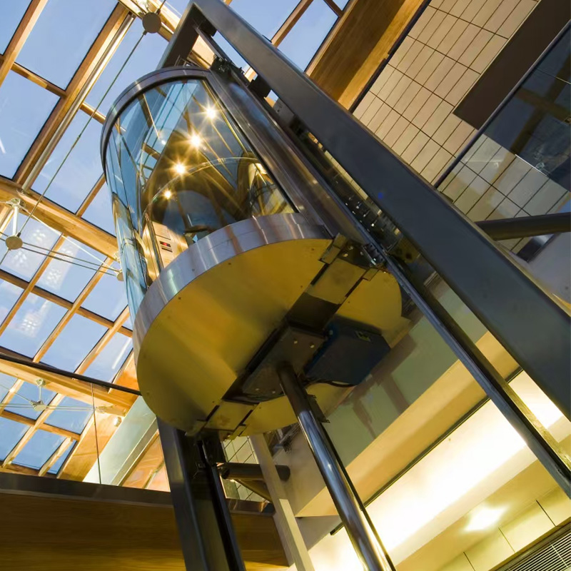 Transparent Laminated Glass for Hotel Elevator