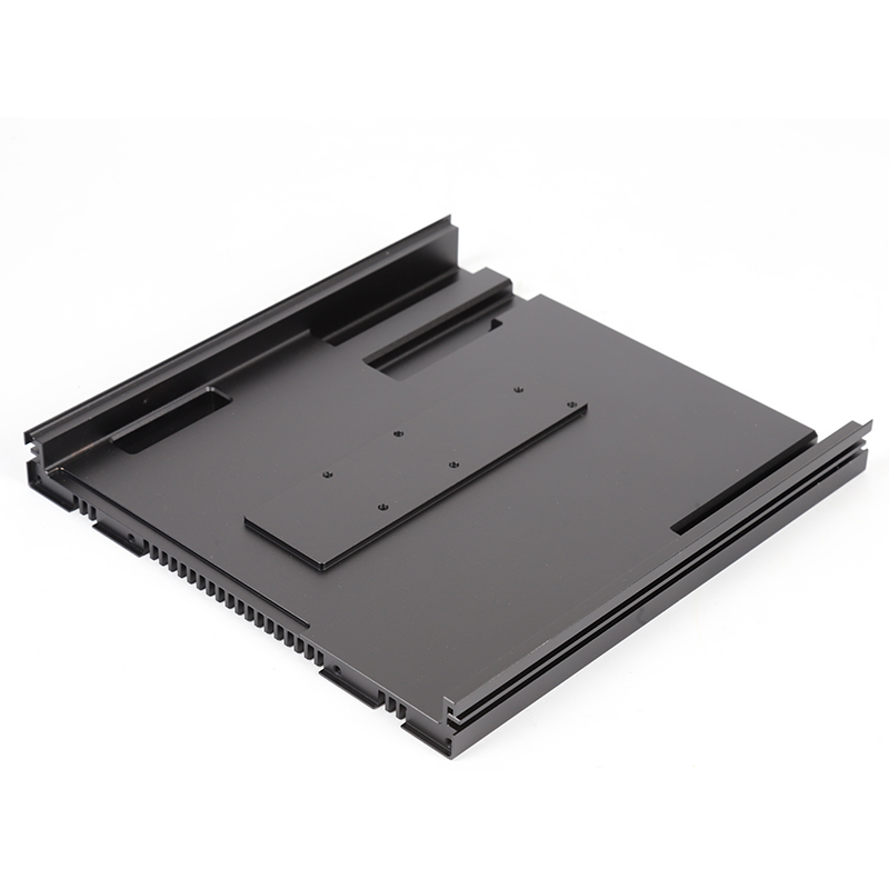 Aluminum Profile CNC Machining Anodized Cooling Enclosure