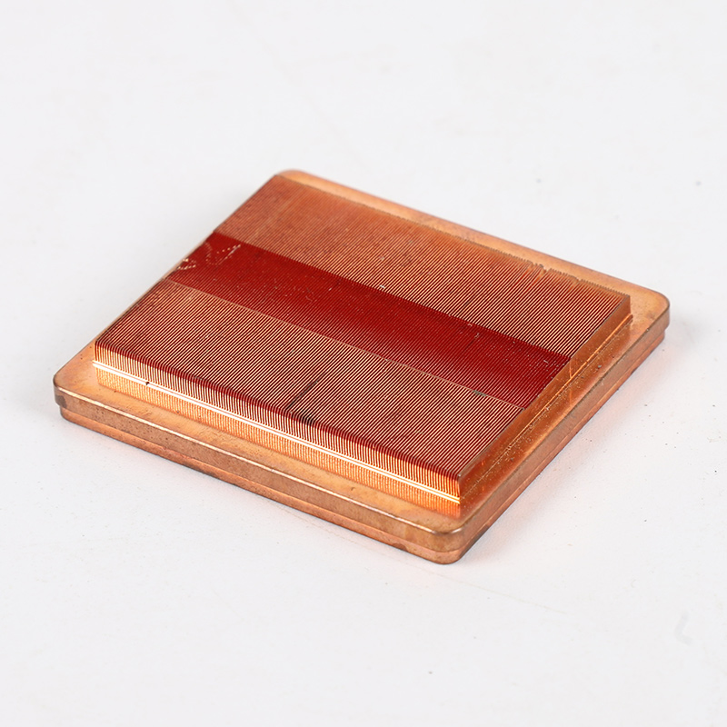 Copper Spatula Radiator Skiving Fin