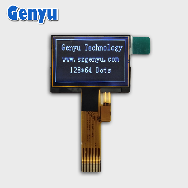 COG LCD 0.96 inch 128x64 Dot Matrix LCD Display For Smart Lock