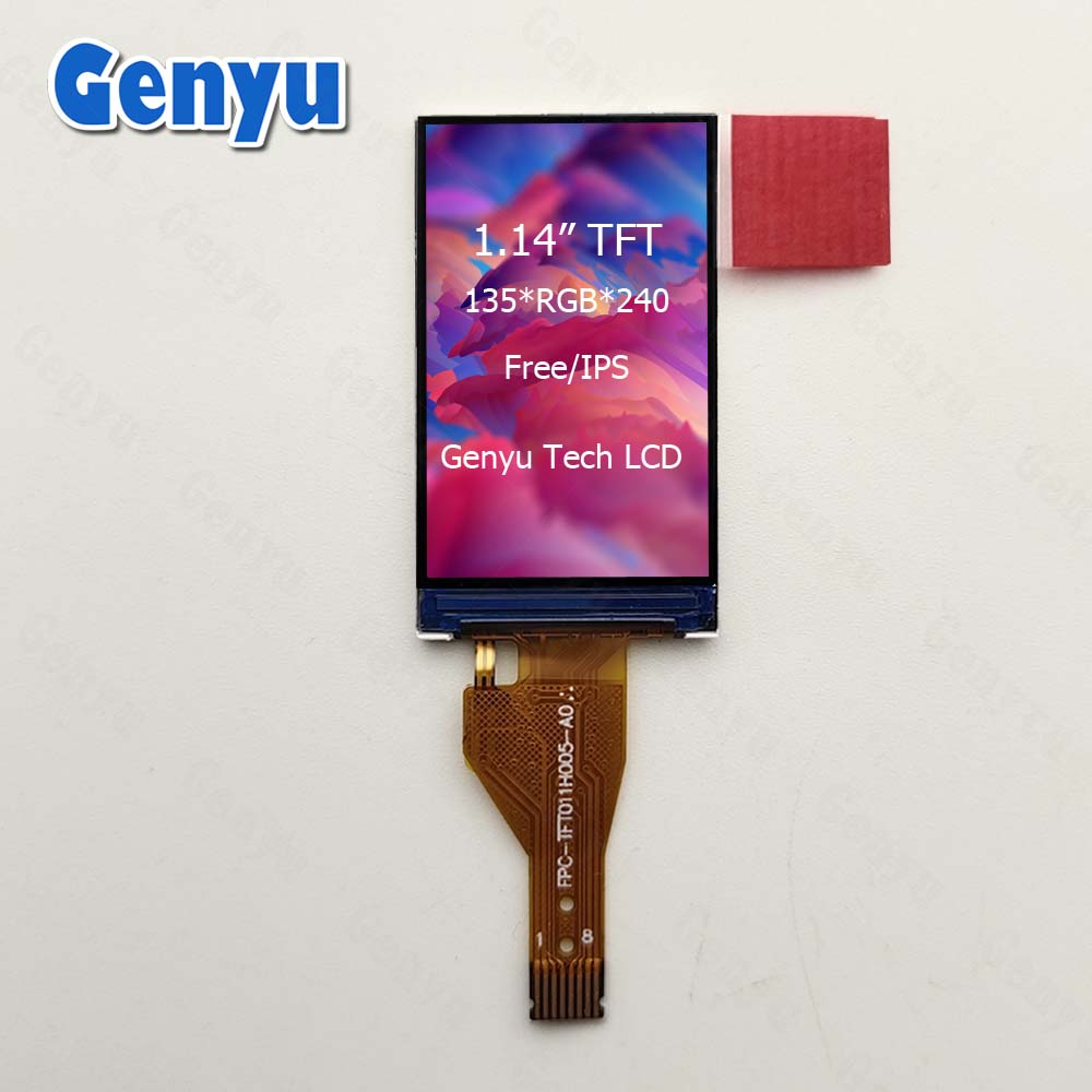 1.14" 240x135 Color TFT LCD display HD IPS Screen