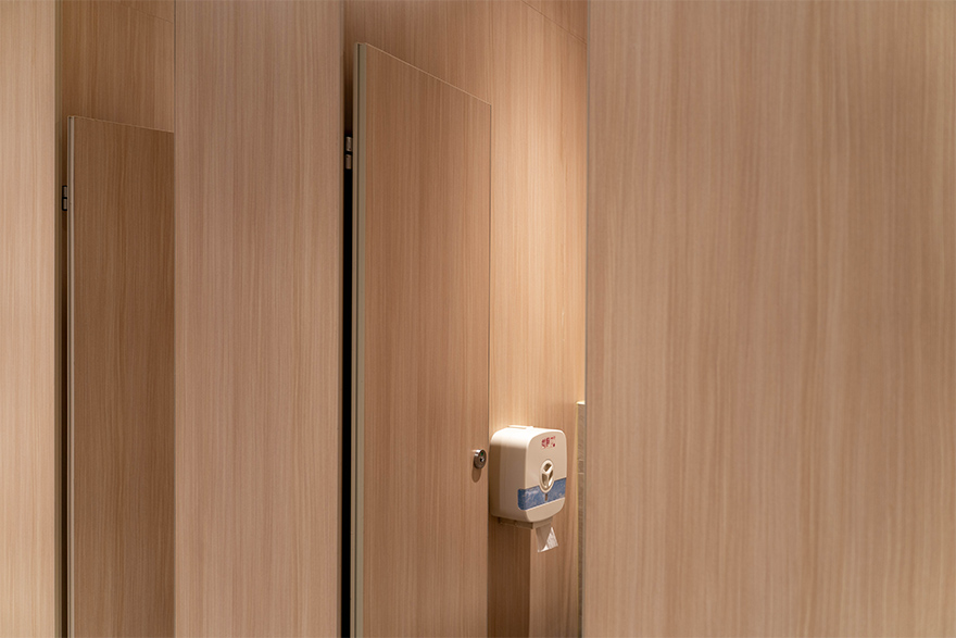 Compact Laminate Toilet Partition