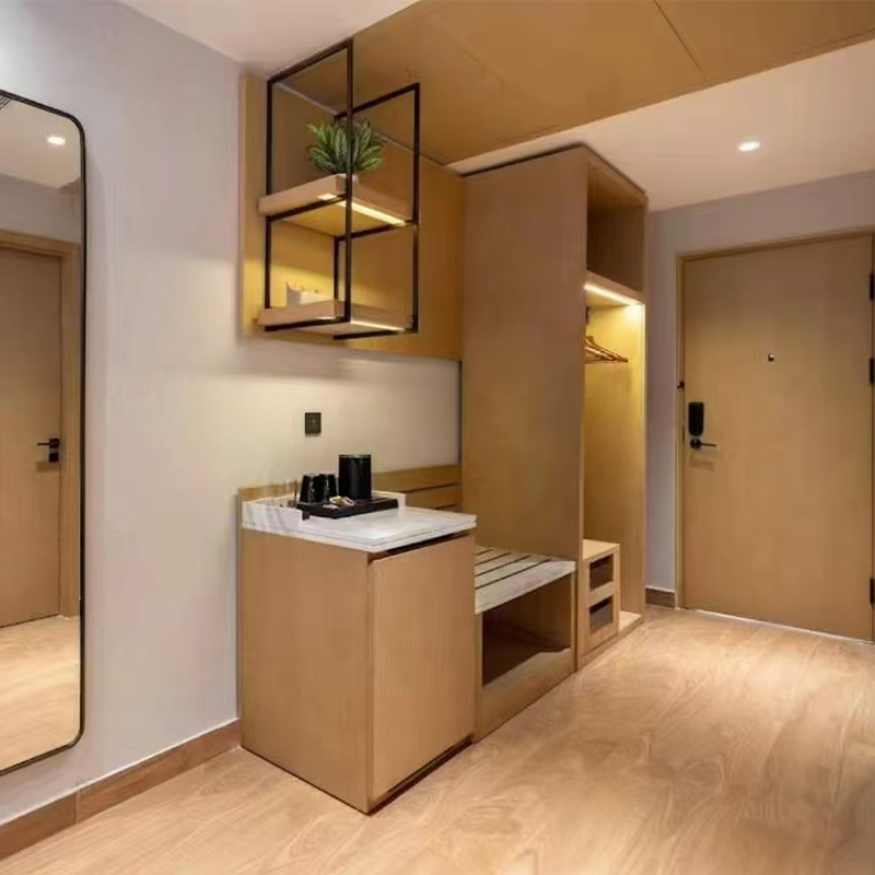 Modern Wooden Wardrobe for Villa Furniture