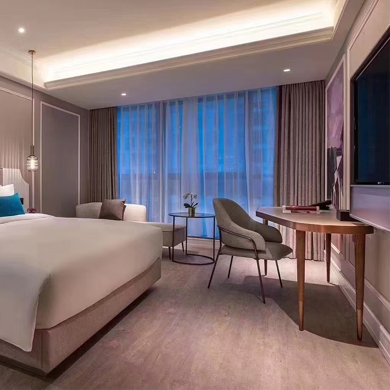 Classics Style Hotel Bedroom Set Furniture Table and Chair