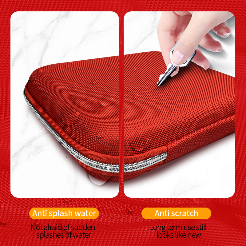 Portable Red Mini EVA First Aid Kit Case