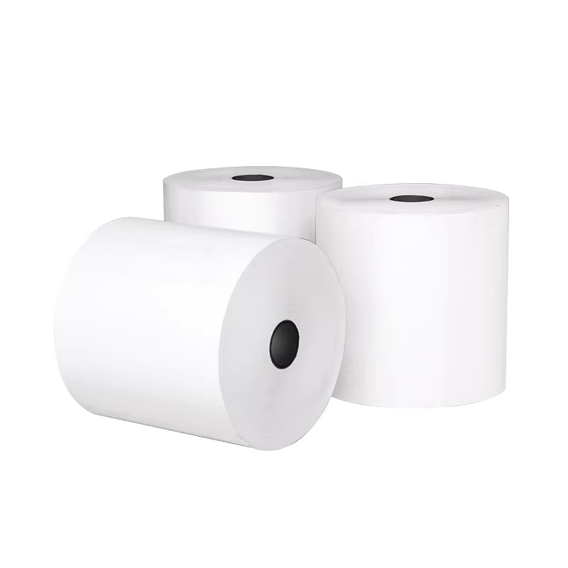 Papel t&eacute;rmico 80 mm &times; 60mm com n&uacute;cleo de rolo