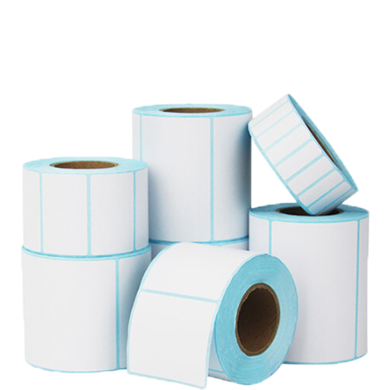 Removable Glue Semi Gloss Paper Self-Adhesive Labels