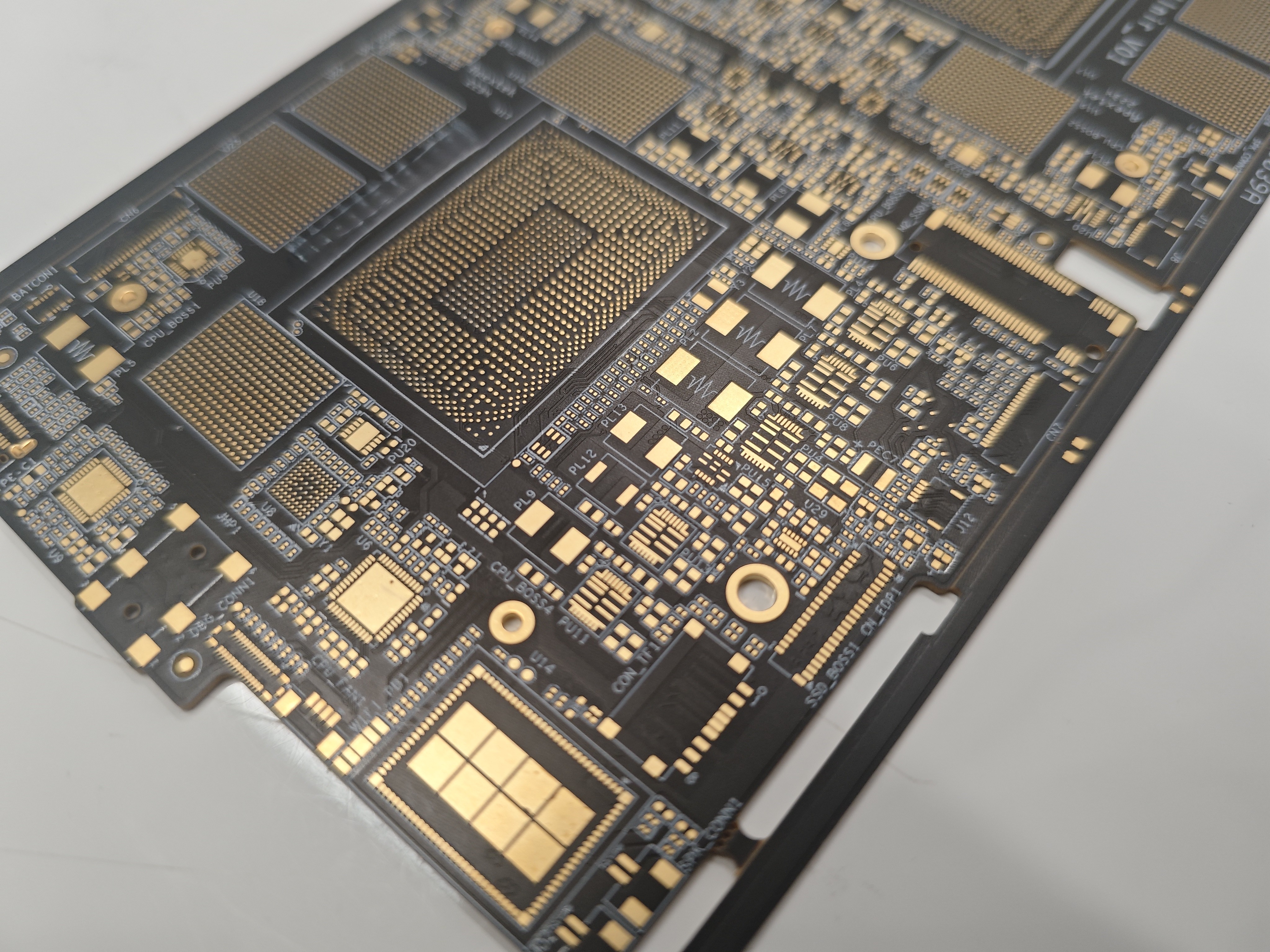 14-Layer Black Solder Mask HDI PCB For High-Level Server