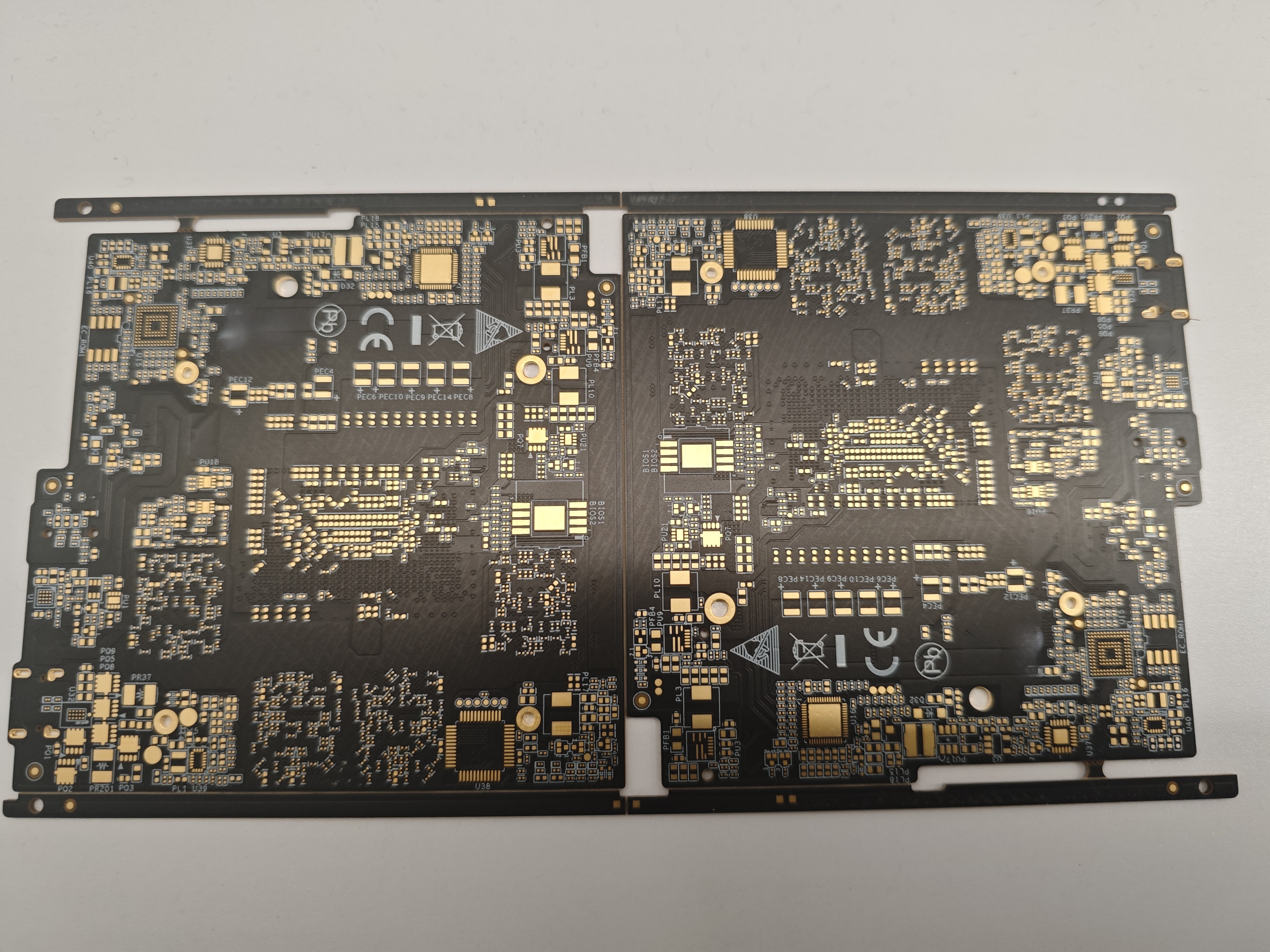 14-Layer Black Solder Mask HDI PCB For High-Level Server