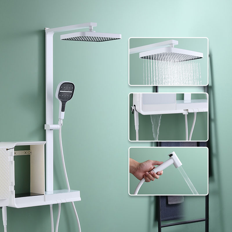 Piano Key Multifunction Shower Set (1101-101B)