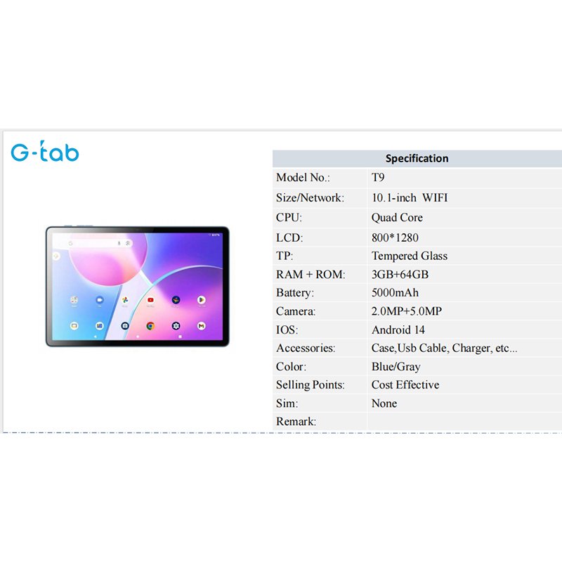 10 Inch Office Tablet