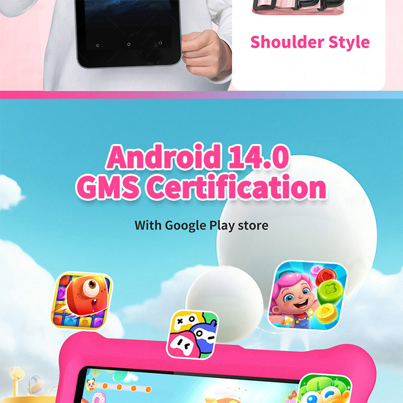 7 Inch Kids Tablet With Software