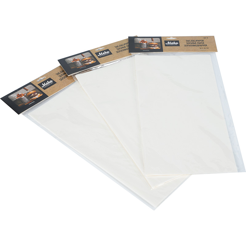 Fast Food Packaging Hamburger Paper