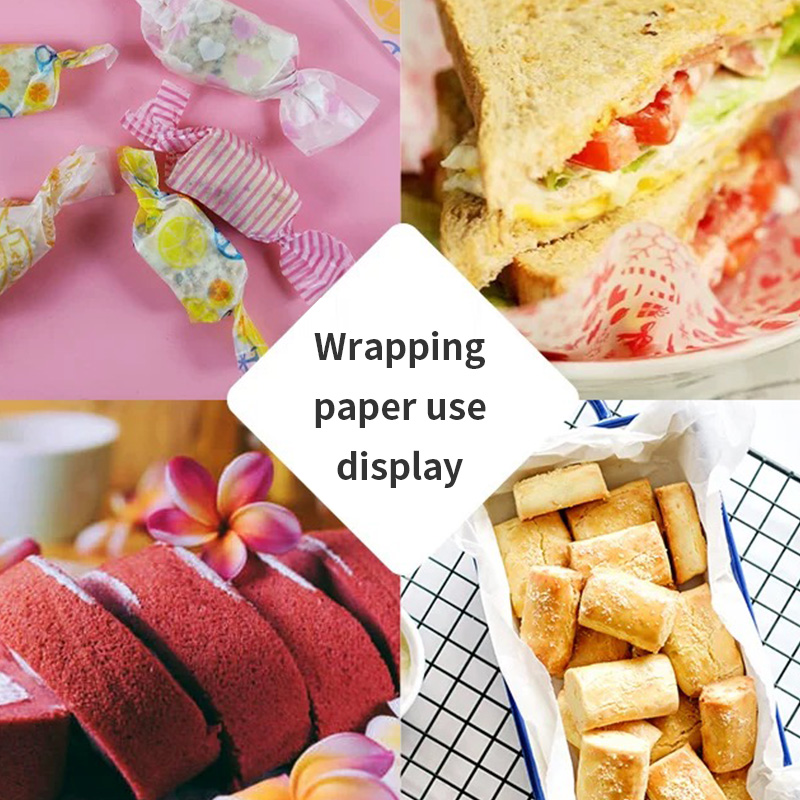 Custom Logo Food Wax Paper