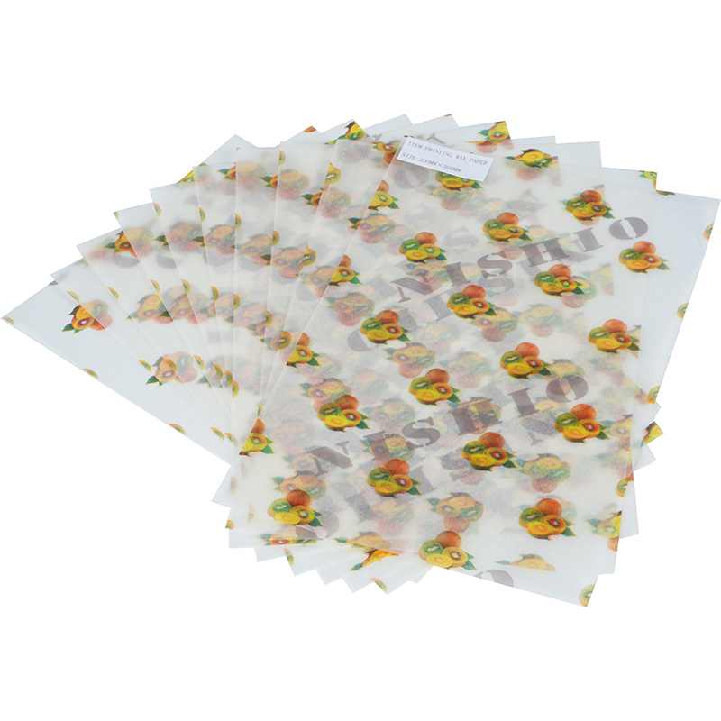 Printed Food Wax Paper
