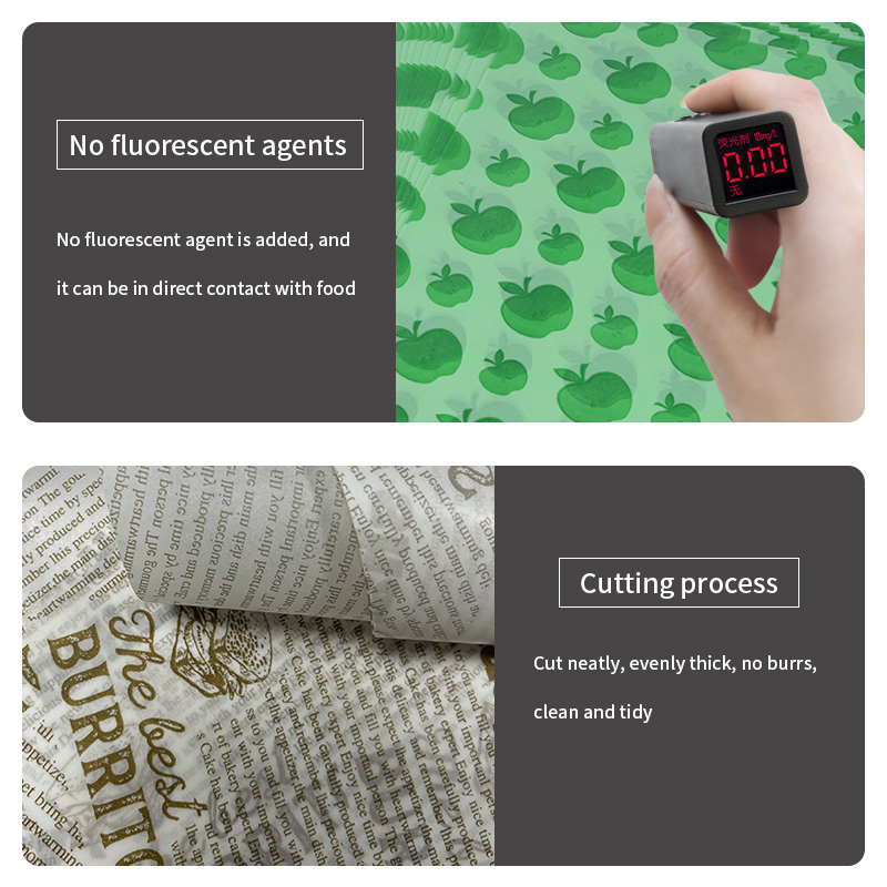 Recyclable Colorful Paper Sheets Greaseproof Paper