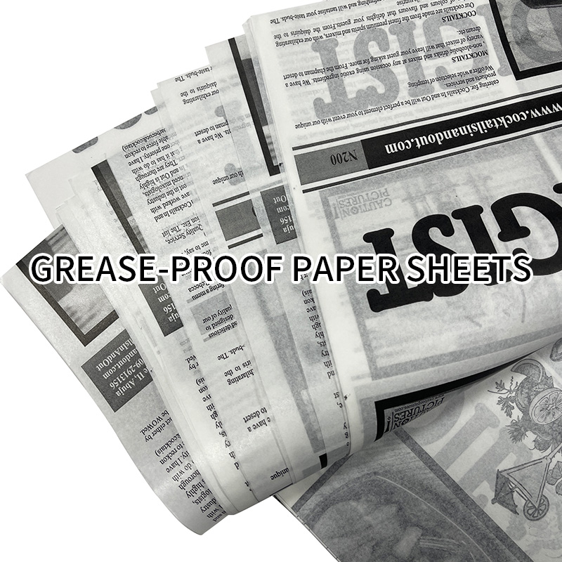 Recyclable Colorful Paper Sheets Greaseproof Paper