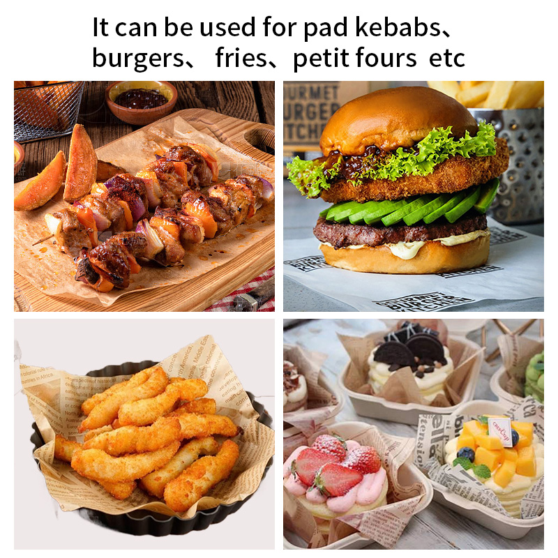 Recyclable Colorful Paper Sheets Greaseproof Paper
