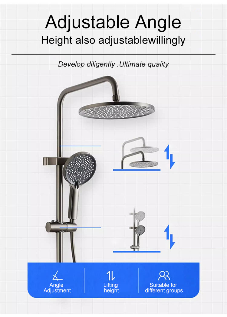 Wall-Mounted Shower Sets(S34205HE01-T01)