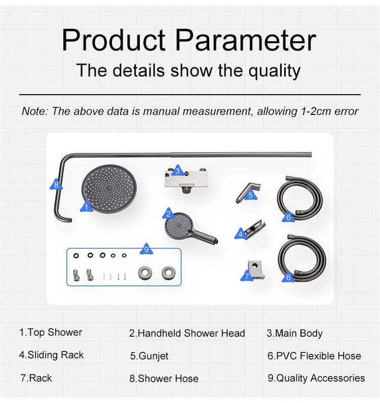 Wall-Mounted Shower Sets(S34205HE01-T01)