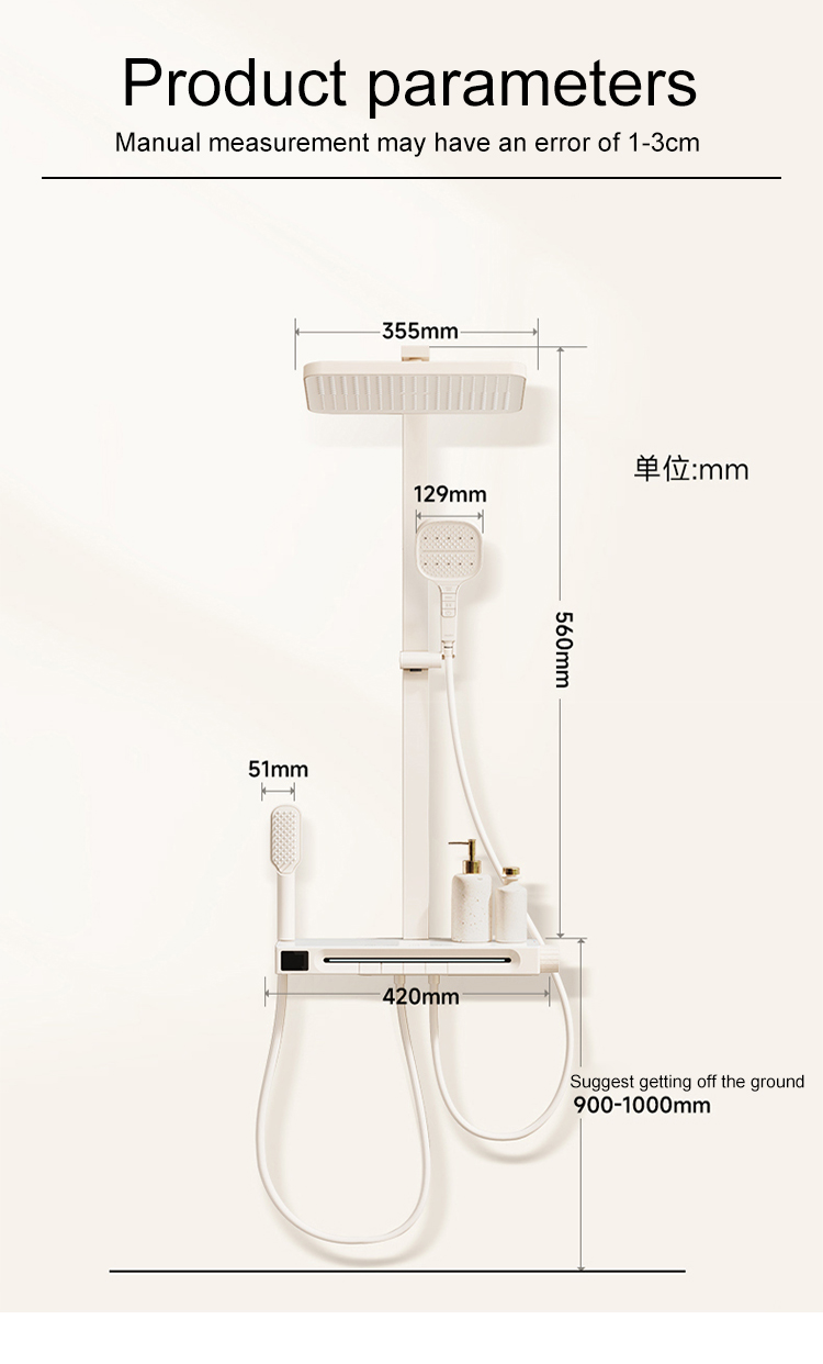 Wall-Mounted Shower Sets(S34260BE01-T04)
