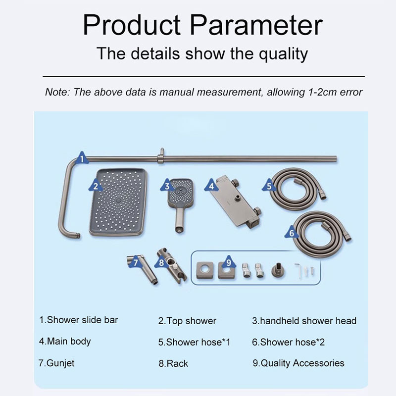 Wall-Mounted Shower Sets(S54233HE00-T01)