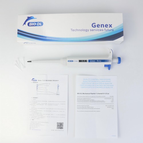 Genex Single Channel Adjustable Semi Disinfectant Pipette