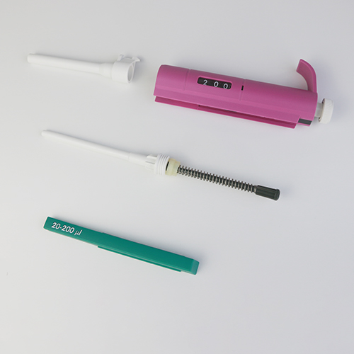 Colour Single Channel Adjustable Semi Disinfectant Pipette