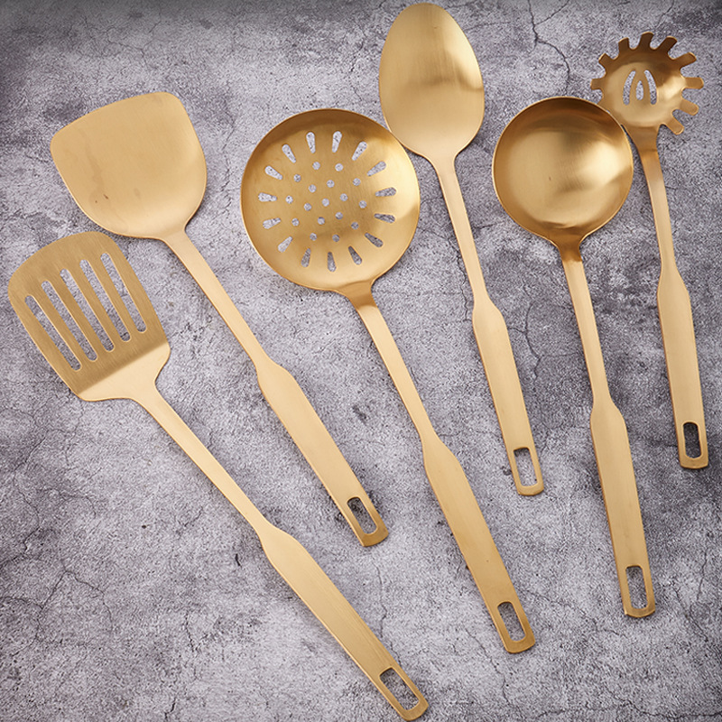 Premium Gold Kitchen Utensils Set