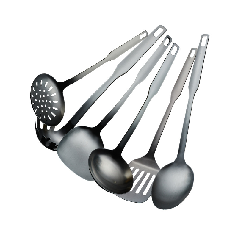 Matte Black Kitchen Utensils Set 