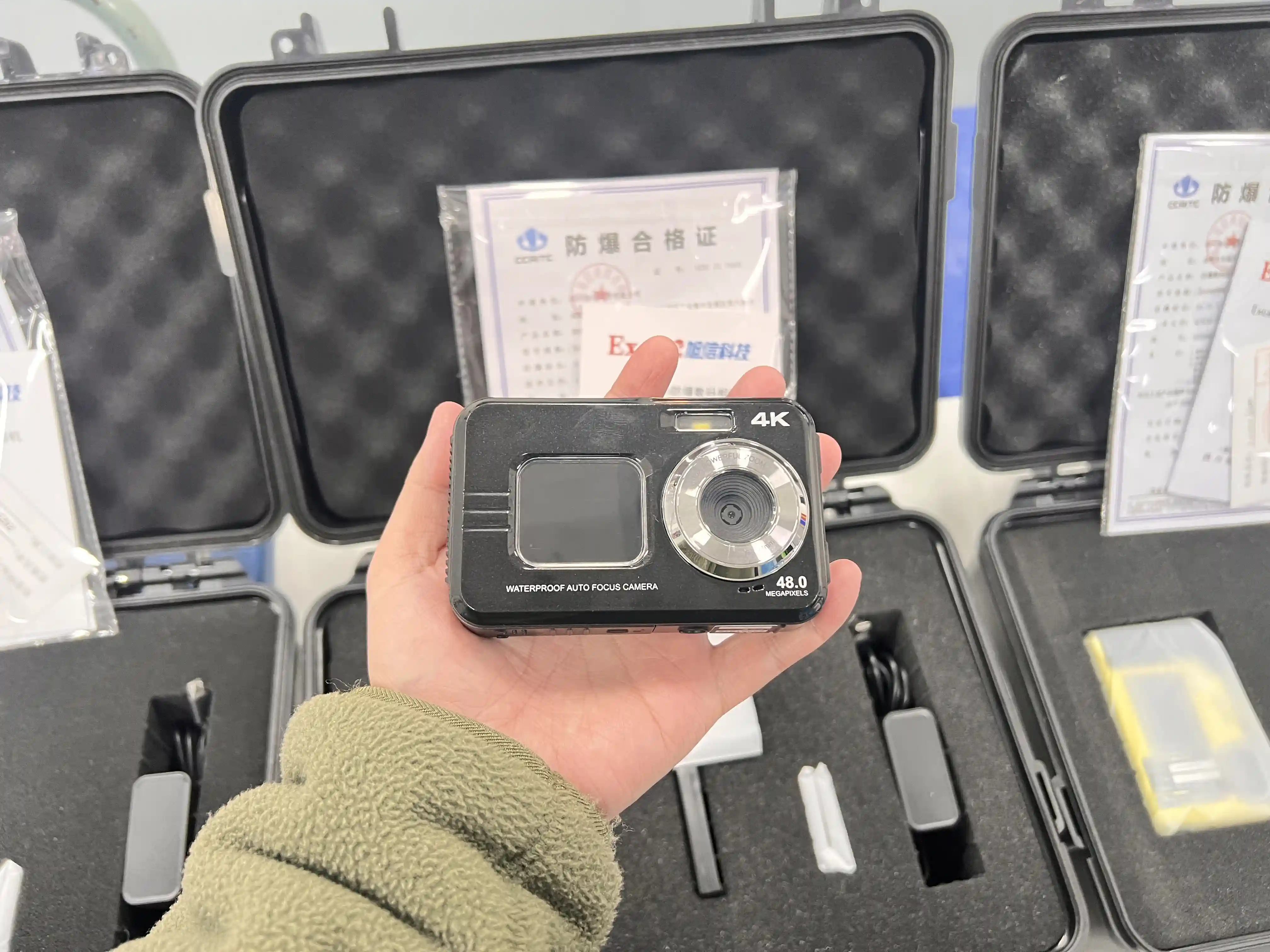 Xuxin EXCAM4800 Explosion proof Digital Camera Shipped