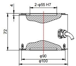 3 Axis Force Sensor T510