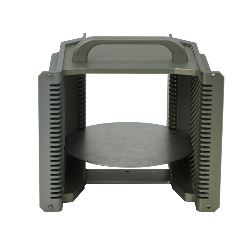 6 Inch 25 Slot Metal Wafer Cassette(4.8mm Slot Pitch)