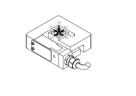  3 Axis Force Sensor T502B3