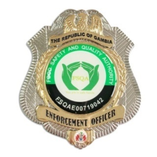 Characteristic Security Guard Badge