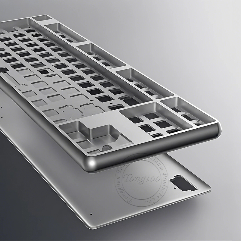 CNC Custom Made Aluminum Alloy Keyboard Frame