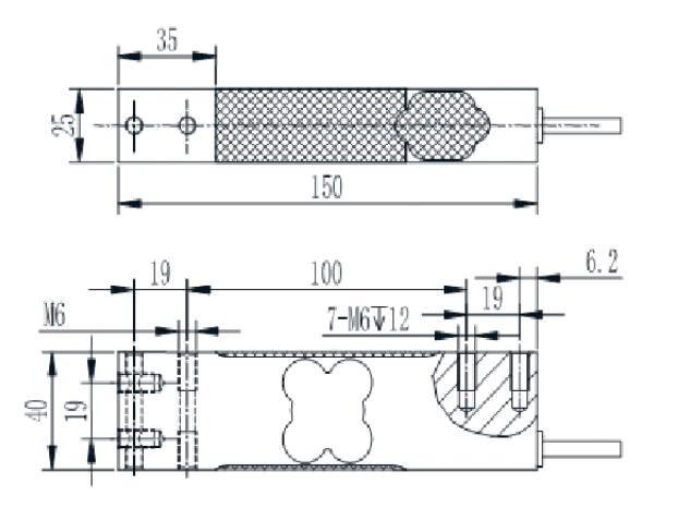 Single Point Load Cell T715
