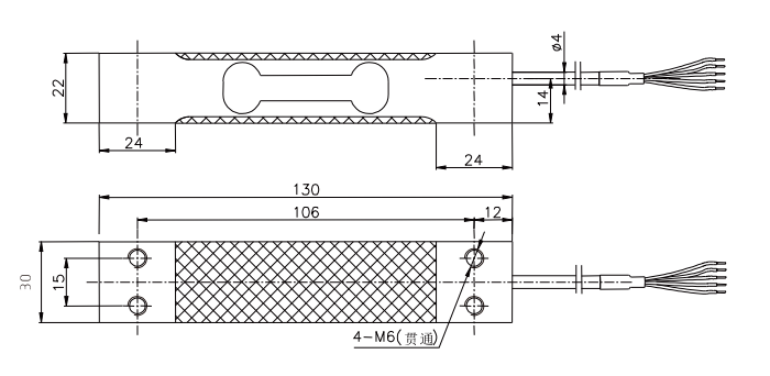 Single Point Load Cell R127
