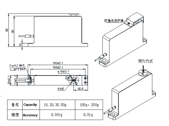 Single Point Load Cell R546B