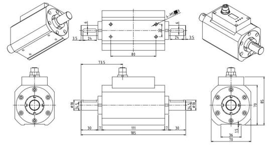 Dynamic Torque Sensor T908F