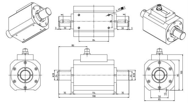 Dynamic Torque Sensor T908F