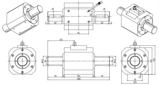 Dynamic Torque Sensor T908F